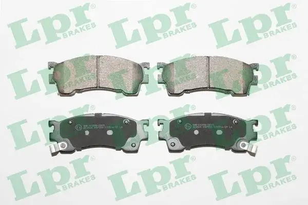 Колодка гальм. диск. MAZDA 626 передн. (вир-во) LPR 05P559 (фото 1)
