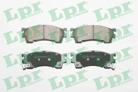 Колодка гальм. диск. MAZDA 626 передн. (вир-во) LPR 05P559