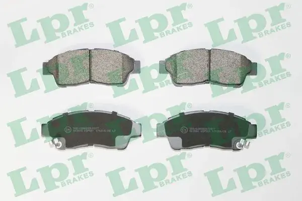 Колодка гальм. диск. TOYOTA CAMRY/COROLLA/RAV4 передн. (вир-во) LPR 05P561 (фото 1)