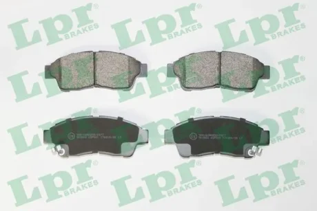 Колодка гальм. диск. TOYOTA CAMRY/COROLLA/RAV4 передн. (вир-во) LPR 05P561