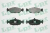 Колодка гальм. диск. DAEWOO LANOS 1.5/1.6 (KLAT), NEXIA передн. (вир-во) LPR 05P599 (фото 1)
