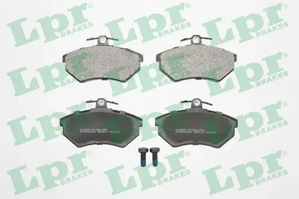 Колодка гальм. диск. SEAT CORDOBA (6K2/C2), IBIZA II (6K1), VW GOLF II передн. (вир-во) LPR 05P613 (фото 1)