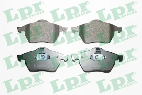 Колодка гальм. диск. OPEL VECTRA B, передн. (вир-во) LPR 05P635