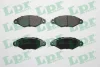 Колодка гальм. диск. CITROEN XSARA, RENAULT KANGOO (KC0/1) передн. (вир-во) LPR 05P661 (фото 1)
