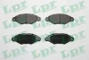 Колодка гальм. диск. CITROEN XSARA, RENAULT KANGOO (KC0/1) передн. (вир-во) LPR 05P662 (фото 1)