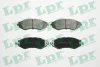 Колодка гальм. диск. DAEWOO LANOS 1.6 16V, NUBIRA, передн. (вир-во) LPR 05P682 (фото 1)