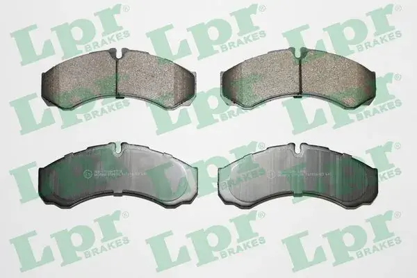 Колодка гальм. диск. IVECO DAILY передн. (вир-во) LPR 05P684 (фото 1)