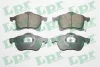 Колодка гальм. диск. OPEL ASTRA G передн. (вир-во) LPR 05P690 (фото 1)