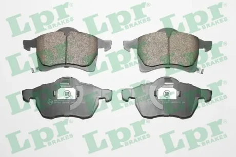 Колодка гальм. диск. OPEL ASTRA G передн. (вир-во) LPR 05P690