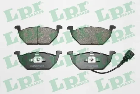 Колодка гальм. диск. AUDI A3, SEAT, SKODA, VW передн. (вир-во) LPR 05P692