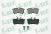 Колодка гальм. диск. FORD FIESTA, FOCUS задн. (вир-во) LPR 05P697 (фото 1)