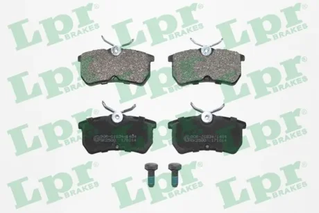 Колодка гальм. диск. FORD FIESTA, FOCUS задн. (вир-во) LPR 05P697
