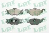 Колодка гальм. диск. OPEL ASTRA G передн. (вир-во) LPR 05P698 (фото 1)