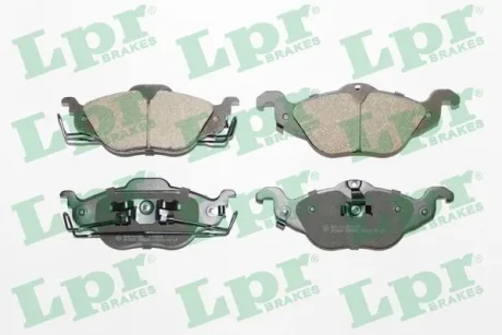 Колодка гальм. диск. OPEL ASTRA G передн. (вир-во) LPR 05P698