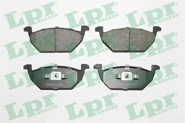 Колодка гальм. диск. AUDI A3, SEAT CORDOBA, SKODA, VW передн. (вир-во) LPR 05P730 (фото 1)