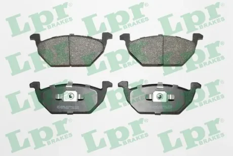 Колодка гальм. диск. AUDI A3, SEAT CORDOBA, SKODA, VW передн. (вир-во) LPR 05P730