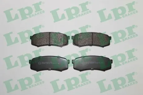 Колодка гальм. диск. MITSUBISHI PAJERO задн. (вир-во) LPR 05P749