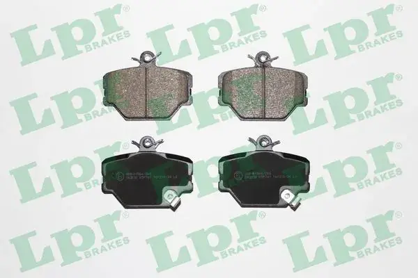 Колодка гальм. диск. SMART ROADSTER 04 - передн. (вир-во) LPR 05P761 (фото 1)
