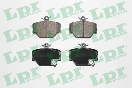 Колодка гальм. диск. SMART ROADSTER 04 - передн. (вир-во) LPR 05P761