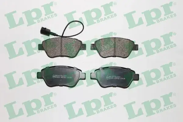 Колодка гальм. диск. FIAT PUNTO передн. (вир-во) LPR 05P763 (фото 1)