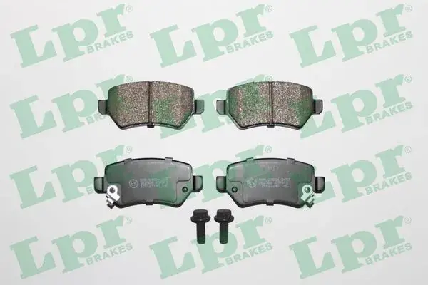 Колодка гальм. диск. OPEL ASTRA G задн. (вир-во) LPR 05P811 (фото 1)
