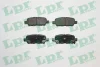 Колодка гальм. диск. INFINITI FX, NISSAN X-TRAIL (T30) задн. (вир-во) LPR 05P857 (фото 1)