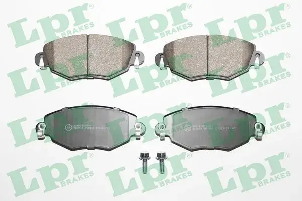 Колодка гальм. диск. FORD MONDEO III (B5Y) передн. (вир-во) LPR 05P865 (фото 1)