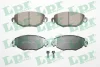 Колодка гальм. диск. FORD MONDEO III (B5Y) передн. (вир-во) LPR 05P865 (фото 1)