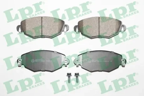 Колодка гальм. диск. FORD MONDEO III (B5Y) передн. (вир-во) LPR 05P865