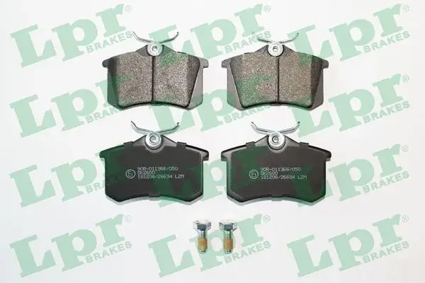 Колодка гальм. диск. AUDI, CITROEN, FORD, PEUGEOT, RENAULT, SEAT, SKODA, VW задн. (вир-во) LPR 05P868 (фото 1)