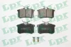 Колодка гальм. диск. AUDI, CITROEN, FORD, PEUGEOT, RENAULT, SEAT, SKODA, VW задн. (вир-во) LPR 05P868 (фото 1)