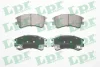 Колодка гальм. диск. MAZDA 6 (GG, GY) передн. (вир-во) LPR 05P878 (фото 1)
