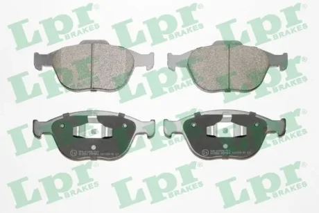 Колодка гальм. диск. FORD FOCUS (DAW, DBW, DNW), TRANSIT передн. (вир-во) LPR 05P906