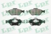 Колодка гальм. диск. FORD FIESTA, FUSION, MAZDA 2 передн. (вир-во) LPR 05P949 (фото 1)