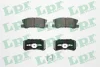 Колодка гальм. диск. MITSUBISHI GRANDIS, PAJERO II (V2W, V4W) задн. (вир-во) LPR 05P954 (фото 1)