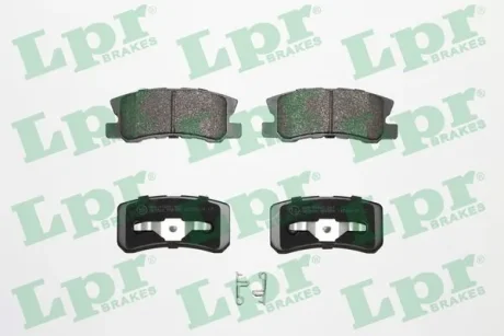Колодка гальм. диск. MITSUBISHI GRANDIS, PAJERO II (V2W, V4W) задн. (вир-во) LPR 05P954