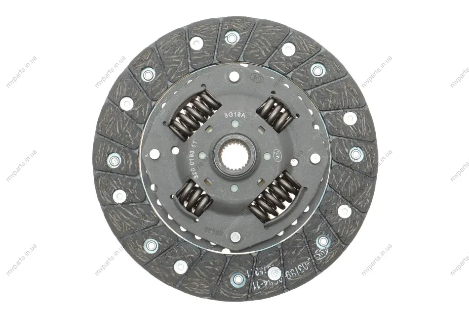 Диск зчеплення VW Caddy II 1.9SDI/D/1.7SDI (9K9A), 11/95 - 01/04, 42/47kw 320 0193 11 LuK 320-0193-11 (фото 1)