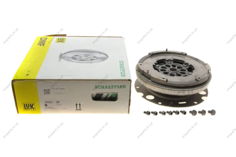 Демпфер зчеплення Audi A4/A5 1.8TFSI 88/118/125kw 07-17 415 0343 10 LuK 415-0343-10 (фото 1)