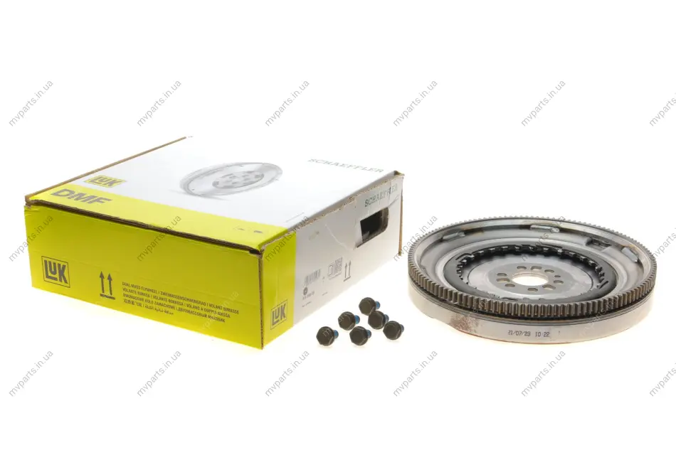 Демпфер зчеплення VW Golf VI/VII/Skoda Octavia II/III 1.6TDI 09-, 66/77/81/85kw, DSG7-0AM/0CW DQ200 415 0545 09 LuK 415-0545-09 (фото 1)