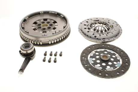 Демпфер + комплект зчеплення +вижимний Renault Espace IV/Laguna II 1.9 dCi 01-, F9Q 600 0021 00 LuK 600-0021-00