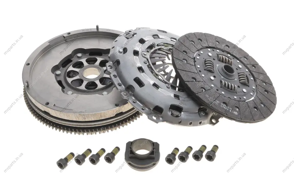 Демпфер + комплект зчеплення Ford Transit 2.4DI/TDE, 02-06, 55/66/85/88/92kw 600 0023 00 LuK 600-0023-00 (фото 1)