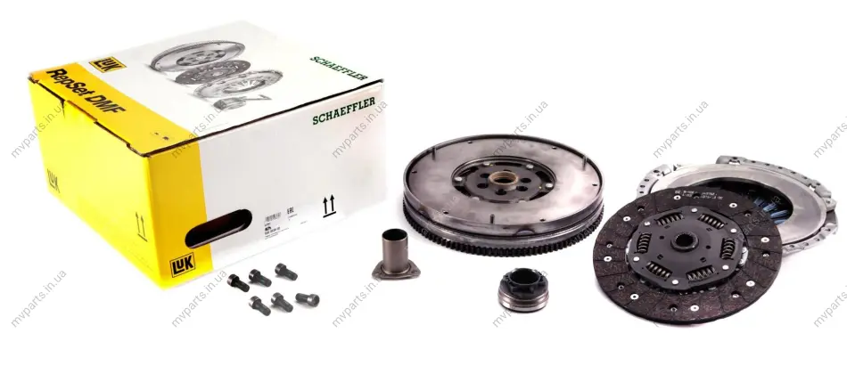 Демпфер + комплект зчеплення VW Passat (3B2/3B3/3B5/3B6) 1.9TDI, 85kw, 96-05 600 0038 00 LuK 600-0038-00 (фото 1)