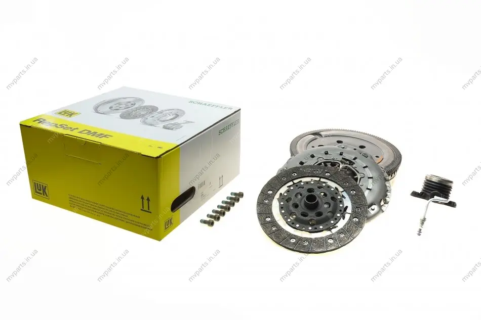 Демпфер + комплект зчеплення Renault Megane II/III/Scenic II/III 1.9dCi 02-08 600 0068 00 LuK 600-0068-00 (фото 1)