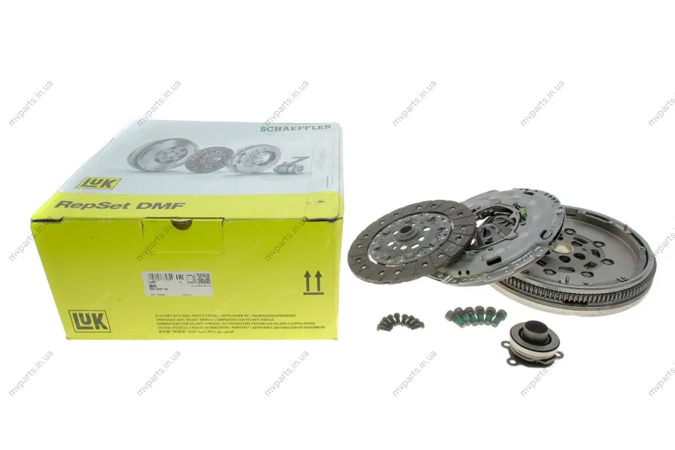 Демпфер + комплект зчеплення Audi A3/VW Passat 2.0FSI 03-10 600 0087 00 LuK 600-0087-00 (фото 1)