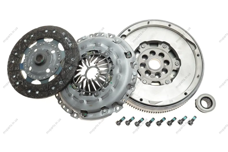 Демпфер + комплект зчеплення Citroen C4/C8/Peugeot 307/407 2.0 HDi 03- 600 0140 00 LuK 600-0140-00 (фото 1)