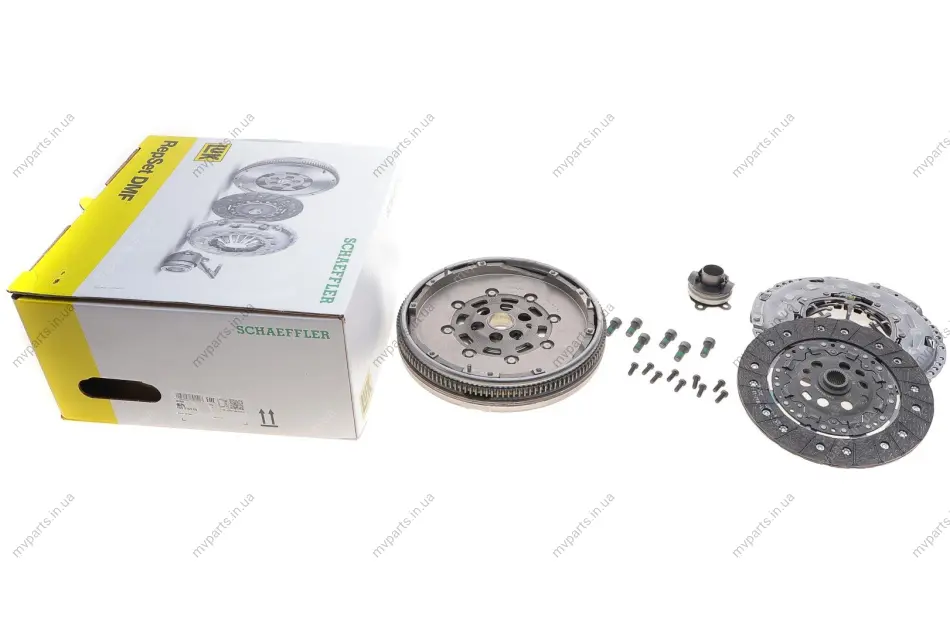 Демпфер + комплект зчеплення VW T5 1.9TDI 03-09 (62kw/63kw/75kw/77kw) 600 0169 00 LuK 600-0169-00 (фото 1)