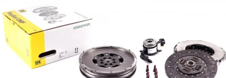 Демпфер + комплект зчеплення VW Crafter 2.5TDI 06-11, 120kw, BJM 600 0202 00 LuK 600-0202-00