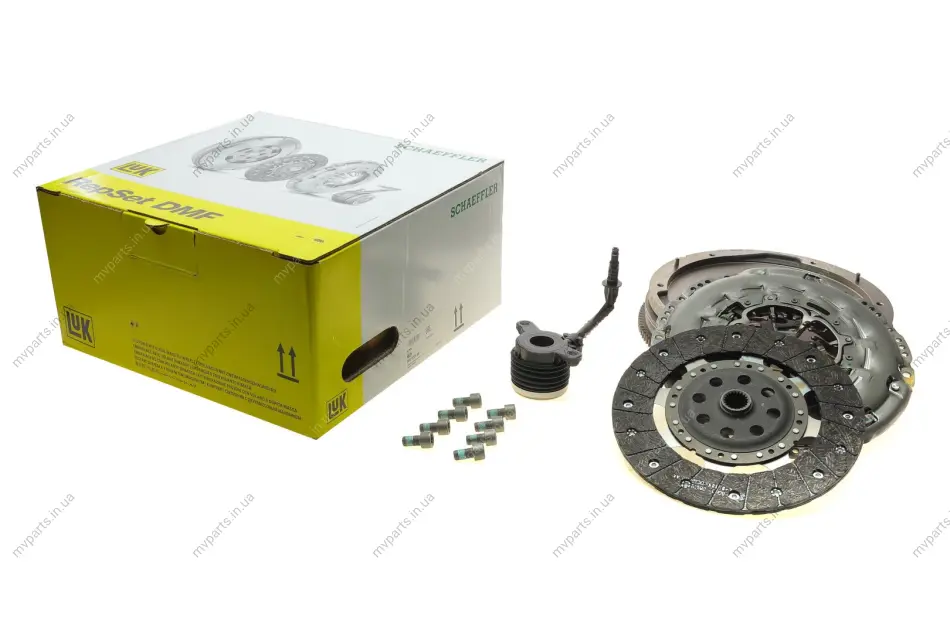 Демпфер + комплект зчеплення Nissan Qashqai/X-Trail/Renault Koleos 2.0 dCi 07- 600 0204 00 LuK 600-0204-00 (фото 1)