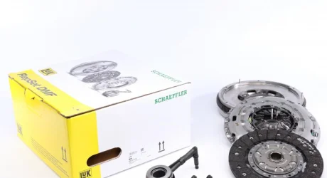 Демпфер + комплект зчеплення +вижимний VW T5/Multivan 2.5TDI 03-09, 120/128kw, BPC/AXE/BLJ 600 0215 00 LuK 600-0215-00