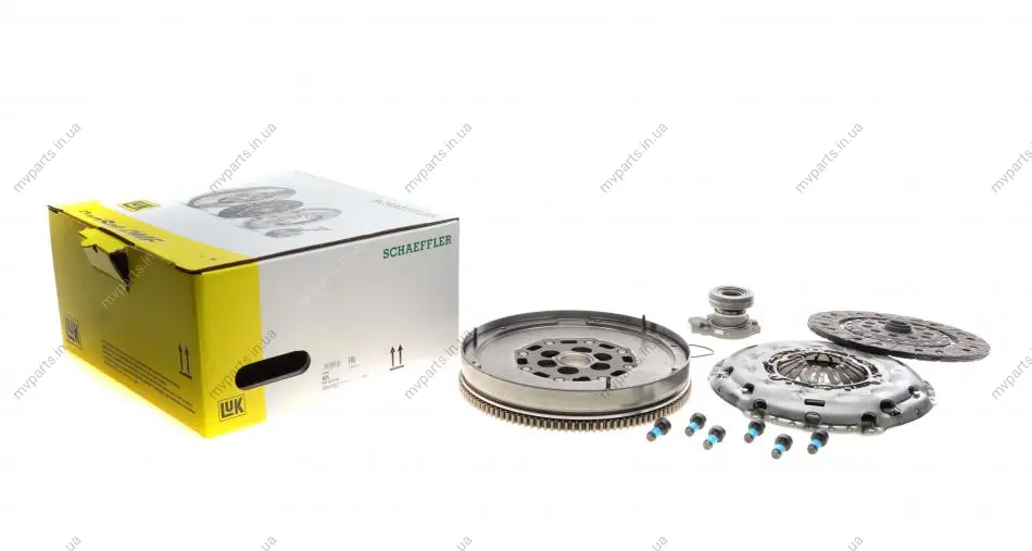 Демпфер + комплект зчеплення Opel Vectra C 1.9 CDTI 04-09 600 0229 00 LuK 600-0229-00 (фото 1)